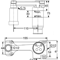 Kludi Для настенного смесителя 38243 Image #2