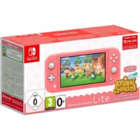 Nintendo Switch Lite (розовый + Animal Crossing: New Horizons)