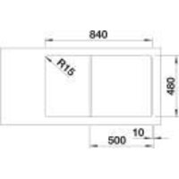 Blanco Zia 5 S 520502 (антрацит, клапан-автомат) Image #4