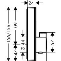 Hansgrohe ShowerSelect Glass [15738400] Image #2