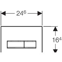 Geberit Sigma 50 115.788.00.1 (под плитку) Image #2
