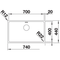 Blanco Andano 700-IF (без клапана-автомата) Image #4