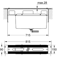 Grohe для ванны на 4/5 отверстий 29037000 Image #2