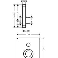 Axor ShowerSelect 36705000 Image #3