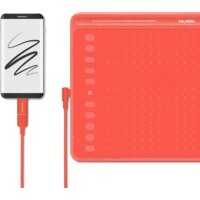 Huion HS611 (коралловый красный) Image #8