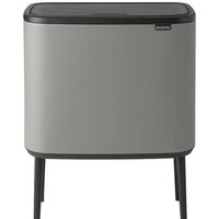 Brabantia Bo Touch Bin 11+23 л (минерально-серый)