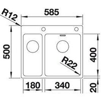Blanco Andano 340/180-IF/A (519558) Image #2