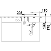 Blanco Supra 340/180-IF 523366 Image #3