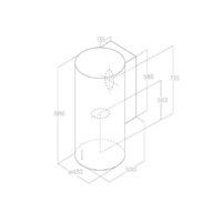 Elica Tube Pro BL MAT/A/43 Image #3