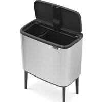 Brabantia Bo Touch Bin 11+23 л (стальной матовый с защитой) Image #5