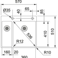 Franke Box BXX 260-36-16 TL 127.0379.889 Image #2