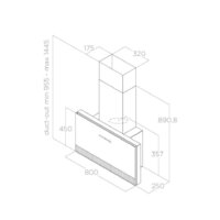 Elica Super Plat BL/F/80 Image #3