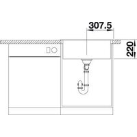Blanco Pleon 6 523686 (антрацит) Image #6
