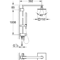 Grohe Euphoria Cube System 150 27696000 Image #5