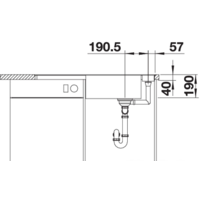 Blanco Axia III XL 6 S-F (разделочная доска из ясеня, темная скала) Image #4