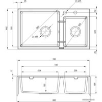 Deante Piva ZQI 7203 (песочный) Image #2