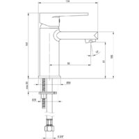 Deante Tubo BUT 020M Image #3