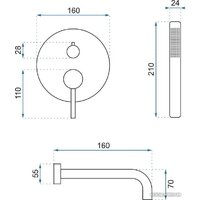 Rea Lungo White B6440 (белый) Image #8