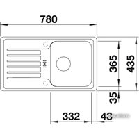 Blanco Favos Mini (антрацит) [518186] Image #5