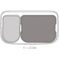 Brabantia Bo Touch Bin 11+23 л (белый) Image #9