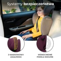 KinderKraft Junior Fix I-size (бордовый) Image #3