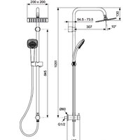 Ideal Standard Idealrain Cube A5834AA Image #2