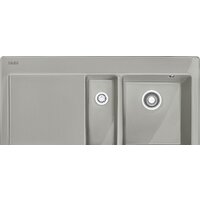 Franke Mythos MTK 651-100 (жемчужный серый, чаша справа) Image #1