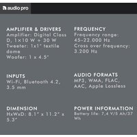 Audio Pro A15 (темно-серый) Image #3