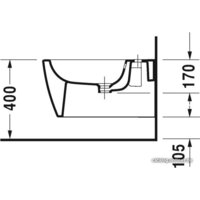 Duravit ME by Starck WonderGliss [22881500001] Image #3