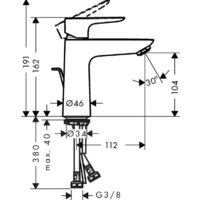 Hansgrohe Talis E 71710140 (бронзовый матовый) Image #5