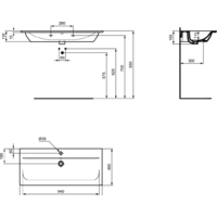 Ideal Standard Tesi Vanity E027401 Image #2