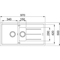 Franke Basis BFG 651-97 114.0716.320 (серый сланец) Image #3