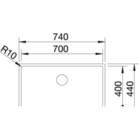 Blanco Claron 700-IF Durinox 523391 Image #2
