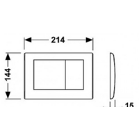 Tece Planus 9240320 (нержавеющая сталь/сатин) Image #2