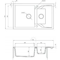Deante Andante ZQN S513 (серый металлик) Image #2