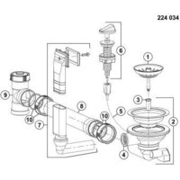 Blanco Lantos 45 S-IF Salto 519707 (нержавеющая сталь) Image #5