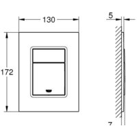 Grohe Skate Cosmopolitan S 37535BE0 (никель) Image #2