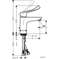 Hansgrohe Focus 31911000 Image #2