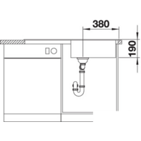Blanco Sity XL 6 S (антрацит/киви) 525060 Image #4