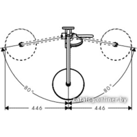 Hansgrohe Croma 220 Showerpipe Reno (27224000) Image #3