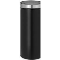 Brabantia Touch Bin New 30 л (черный/стальной)