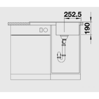 Blanco Legra 45 S (антрацит) [522201] Image #4