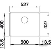 Blanco Subline 500-F (антрацит) Image #2