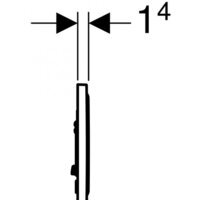 Geberit Sigma 10 115.758.14.5 (черный матовый) Image #3