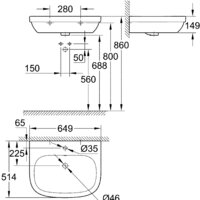 Grohe 39323000 64.9x51.4 Image #5