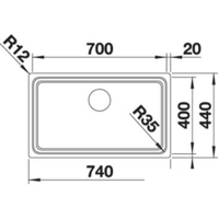 Blanco Etagon 700-IF (зеркальная полировка) 524272 Image #5