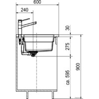 Franke Kubus 2 KNG 120 125.0528.634 (сахара) Image #4