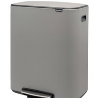 Brabantia Bo Pedal Bin 2 x 30 л (минерально-серый) Image #5