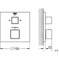 Grohe Grohtherm Cube 24154000 Image #5