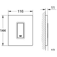 Grohe Skate Cosmopolitan 38784SD0 (нерж. сталь) Image #2